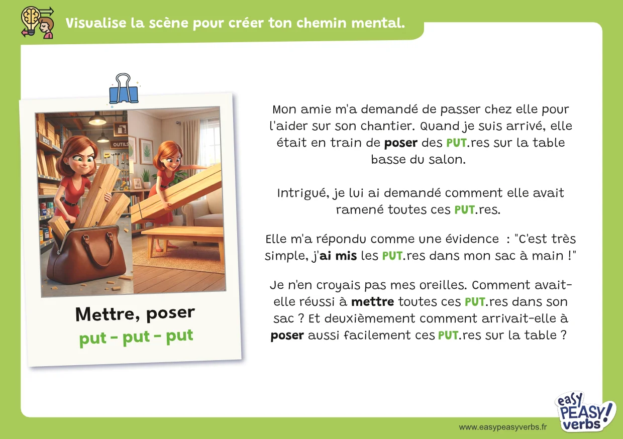 Astuce mnémotechnique PUT