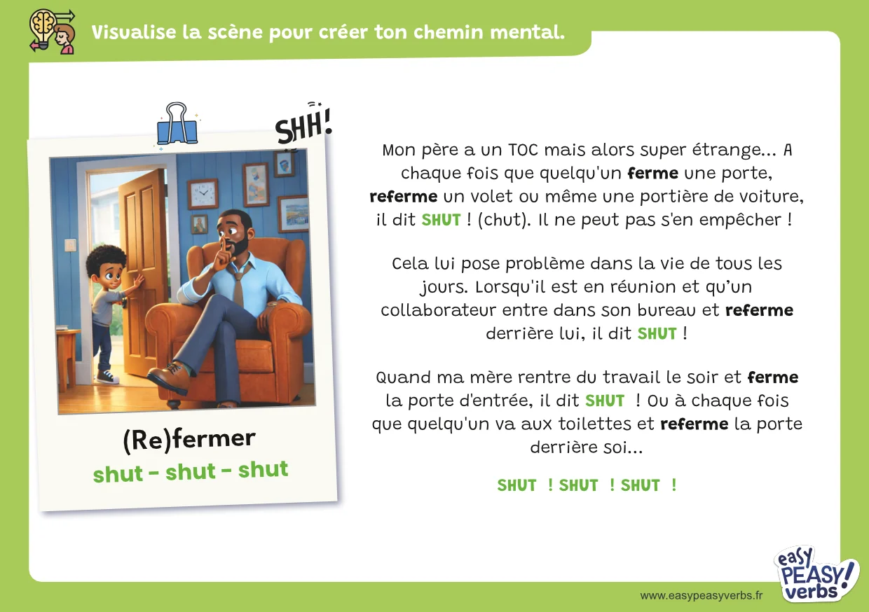 Astuce mnémotechnique SHUT